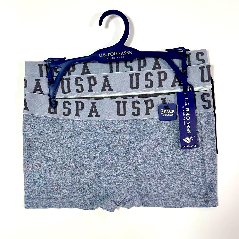 U.S.Polo Assn 3 Pack Seamless Panty